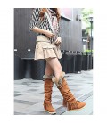 Women's Boots Spring / Fall / Winter Gladiator Fur Party & Evening