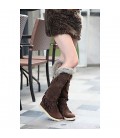 Women's Boots Spring / Fall / Winter Gladiator Fur Party & Evening