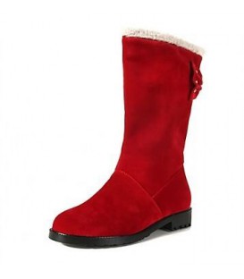 Women's Heels Comfort Novelty Bootie Spring Winter Leatherette Casual 