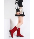 Women's Heels Comfort Novelty Bootie Spring Winter Leatherette Casual 