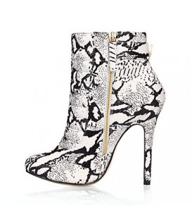 Women's Boots Bootie Fall Winter PU Dress Party & Evening