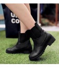 Women's Shoes Leatherette Fall Winter Fashion Boots