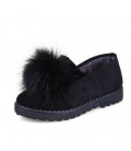 Ladies winter scoop shoes plush shoes 2017 new