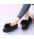 Ladies winter scoop shoes plush shoes 2017 new