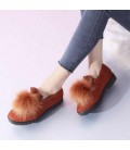 Ladies winter scoop shoes plush shoes 2017 new