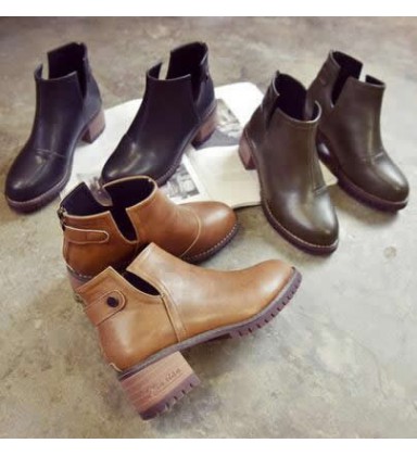2017 new Martin boots women's boots flat leather British 2017 new Martin boots women's boots flat leather British