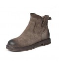Autumn and winter new Chelsea boots, pigskin Martin boots British 