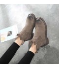 Autumn and winter new Chelsea boots, pigskin Martin boots British 