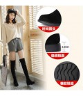 Winter new stretch knee long boots women flat stretch cloth boots