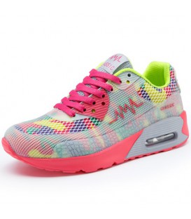 Fashion Women Trainers Breathable Sport Flats Shoes