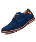 Men Flats Shoes Casual Genuine Leather Shoes Oxford Shoes
