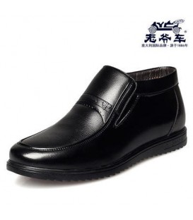 [Italian brand classic car] plus velvet plus winter high-top men's shoes