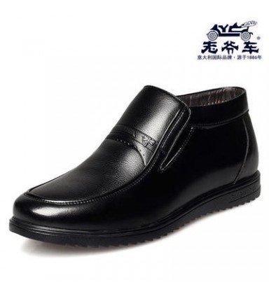 [Italian brand classic car] plus velvet plus winter high-top men's shoes