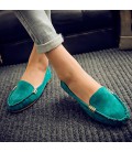 Women's candy color shoes Spring autumn cute slip on shoes