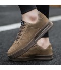 Footsteps 2018 new men's canvas shoes trend men's casual shoes