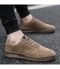 Footsteps 2018 new men's canvas shoes trend men's casual shoes