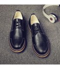 Classic car new dress shoes business breathable men's shoes British style low to help casual men's shoes