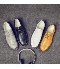 Classic car new dress shoes business breathable men's shoes British style low to help casual men's shoes