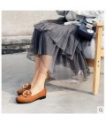 2018 spring and autumn new female Korean students a lazy leisure shoes all-match Harajuku