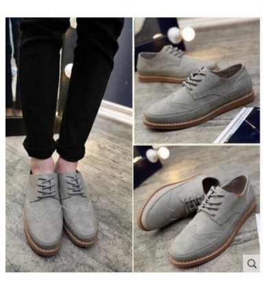 2017 spring and autumn new breathable men shoes men's casual shoes Korean leather shoes