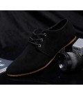 Mens Suede Shoes Casual Man Nubuck Leather Shoes