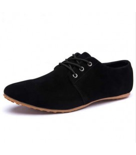Mens Suede Shoes Casual Man Nubuck Leather Shoes