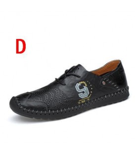 NIAN JEEP handmade soft leather soft soles light comfortable shoes men's casual shoes