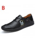 NIAN JEEP handmade soft leather soft soles light comfortable shoes men's casual shoes
