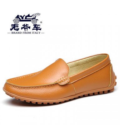 Classic car new fashion low-cost men's shoes Round comfortable wear-resistant single shoes