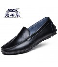 Classic car new fashion low-cost men's shoes Round comfortable wear-resistant single shoes