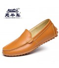 Classic car new fashion low-cost men's shoes Round comfortable wear-resistant single shoes