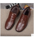 Men's shoes men's cotton velvet warm winter shoes plus high shoes