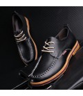 Qi Yuhan stylish men's tie-in thick bottom with low-cut shoes