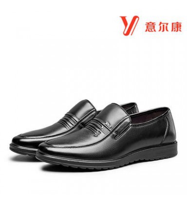 Yi Er Kang 2018 new business fashion leather men's shoes