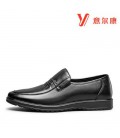Yi Er Kang 2018 new business fashion leather men's shoes
