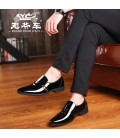 Classic 2018 new dress shoes business breathable men's shoes