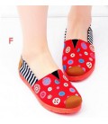 Old Beijing shoes, old shoes slip-on pedal shoes Asakuchi