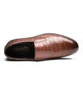 Red Dragonfly new business casual men's leather shoes