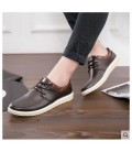 Men's casual shoes mens Korean winter 2017 all-match male shoes with cashmere casual shoes