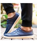 Men's casual shoes mens Korean winter 2017 all-match male shoes with cashmere casual shoes
