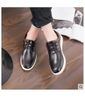 Men's casual shoes mens Korean winter 2017 all-match male shoes with cashmere casual shoes