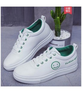 2017 autumn winter new Korean fashion all-match Street white shoes shoes