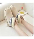 In the winter of 2017 Korean version of the new students all-match short tube warm shoes