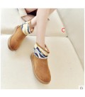 In the winter of 2017 Korean version of the new students all-match short tube warm shoes