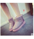 2017 new Korean Korean version of the Korean Boomer, cashmere and short boots
