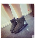 2017 new Korean Korean version of the Korean Boomer, cashmere and short boots