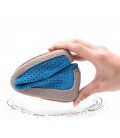 Women Summer hollow Hand-sewn suede leather flats boat shoes