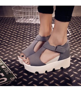 Women SUMMER Platform Sandals High Heel Casual Shoes