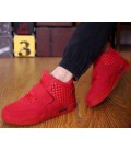 Men Casual Suede Leather Men High Top Casual Shoes