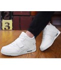 Men Casual Suede Leather Men High Top Casual Shoes